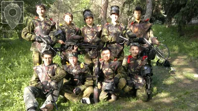 Пейнтбол в Томске. Пейнтбол клуб \"Взвод\"