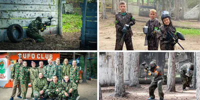 Места, где можно поиграть в пейнтбол в столице | Давай Сходим!
