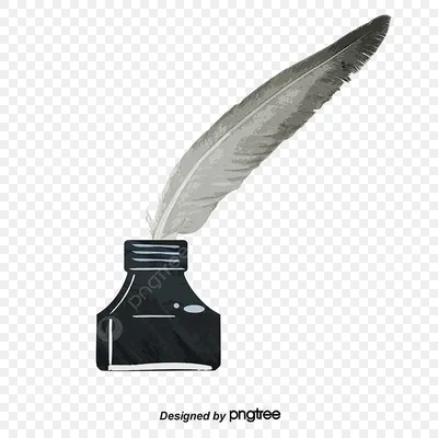 Перо и чернила хорошо с бумажным свитком Стоковая иллюстрация ©patrimonio  #7932028