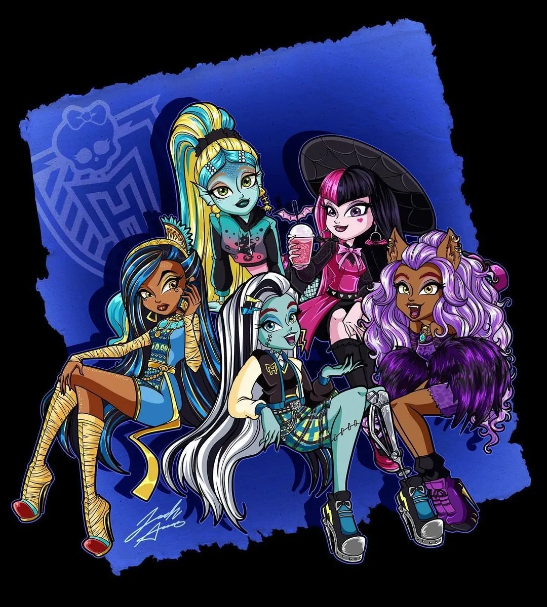 Кукла Эбби Боминейбл Monster High базовая с питомцев, релиз 2023 | AliExpress Кукла Эбби Боминейбл Monster High базовая с питомцев, релиз 2023 | AliExpress