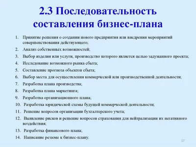 Бизнес-план по экономике (готовый пример с презентацией)