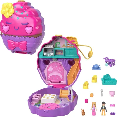 Polly Pocket Keepsake Collection Starlight Dinner Party Compact, Heritage  Playse | eBay