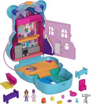 Polly Pocket Monster High Compact Playset