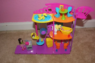 Polly Pocket Shani the Cuddly Cat Playset | Thimble Toys