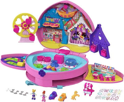 Polly Pocket On The Farm Piggy Compact | Mattel