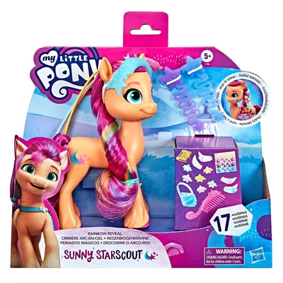 Детские игрушки-фигурки Hasbro F3873 Солнышко с лентой для волос, My Little  Pony: Новое поколение +5 лет | AliExpress