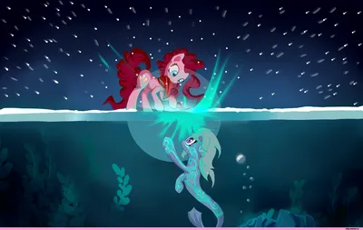 Мой маленький пони в кино: Флаттершай русалка - My Little Pony The Movie -  YouLoveIt.ru