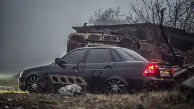 2.Посадка — Lada Приора седан, 1,6 л, 2012 года | тюнинг | DRIVE2