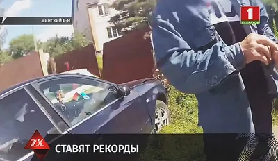 Погоня за пьяной автоледи попала на видео в Талдыкоргане