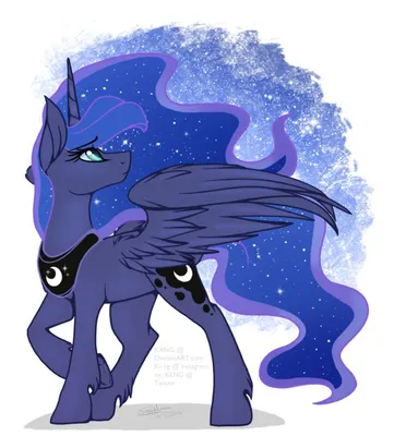 Princess Luna (принцесса Луна) :: Персонажи my little pony королевской  крови :: красивые и интересные ка… | Celestia and luna, My little pony  drawing, Moon princess