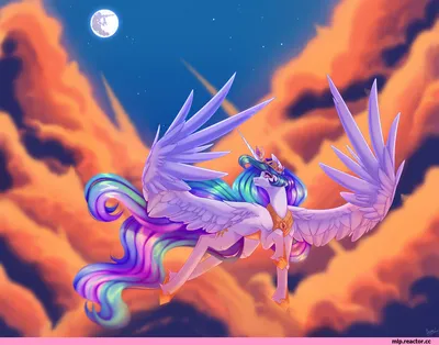 Купить мягкая игрушка TY My Little Pony Пони Princess Celestia (Принцесса  Селестия) 20 см, цены на Мегамаркет