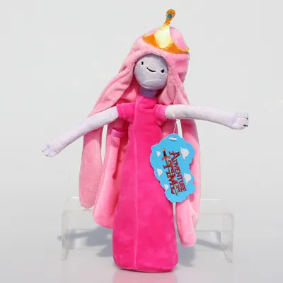 Игрушка принцесса Бубльгум: купить мягкую игрушку Princess Bubblegum из  мультика Adventure Time в магазине Toyszone.ru