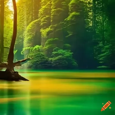 Деревья в новой зеленой листве. Красивые пейзажи природы весной Стоковое  Изображение - изображение насчитывающей природа, покрывала: 180769733