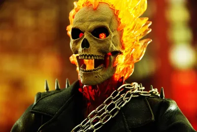 Фигурка Призрачный гонщик: купить игрушку Ghost Rider подвижную в интернет  магазине Toyszone.ru