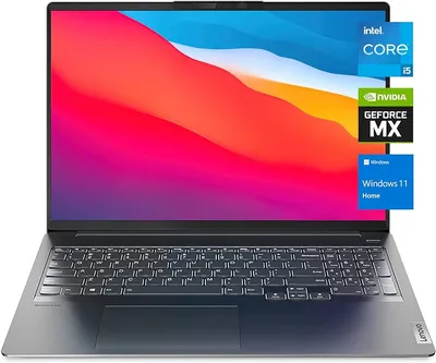 Amazon.com: Lenovo Ideapad 5i Pro Laptop, 16\" QHD 2.5K IPS Display, Intel  Core i5-11300H, GeForce MX450, 8GB RAM, 512GB SSD, IR Camera, Backlit  Keyboard, WiFi 6, Windows 11 Home : Electronics