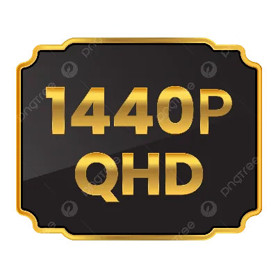 1440p Qhd Logo PNG, Vector, PSD, and Clipart With Transparent Background  for Free Download | Pngtree