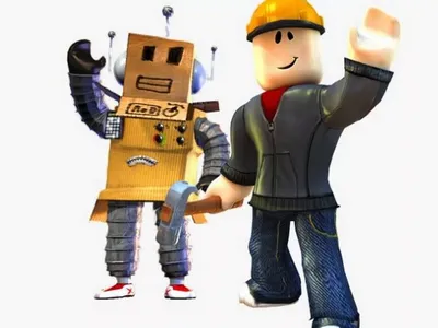 Roblox characters, unique lifestyle, beautiful background on Craiyon