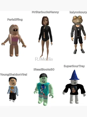 Download Explore the Exciting World of Roblox with Our Characters Wallpaper  | Wallpapers.com