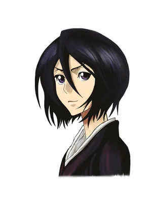 Обои на рабочий стол Rukia Kuchiki / Рукия Кучики в форме Bankai / Банкай  арт аниме Bleach / Блич, обои для рабочего стола, скачать обои, обои  бесплатно