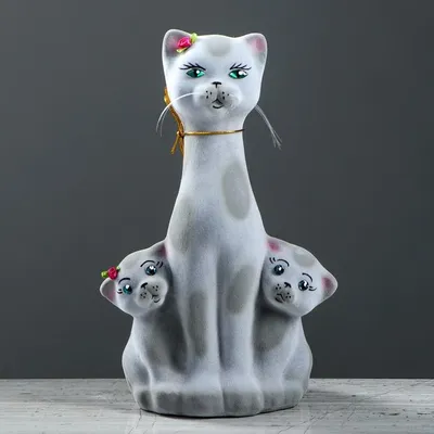 Раскраска Кошка и котята для детей распечатать бесплатно для девочек в  формате а4