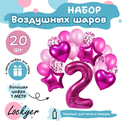 Открытка Средняя С Днем Рождения. 2 года. 126х182 10 экз. 7600581