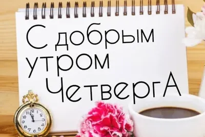 С добрым утром четверга. Четверг- это маленькая пятница. Еще немножко и  выходные. Продуктивного вам дня и прекрасного.. | ВКонтакте