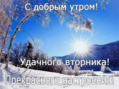 Картинки \"Доброе утро. Вторник\" (779 шт.)