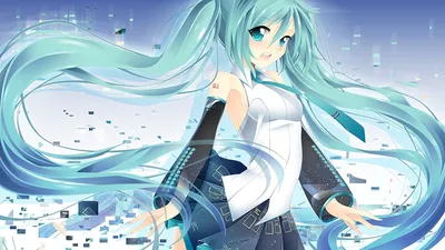 Стикерпак Аниме Hatsune Miku Хатсуне Мику — Купить на BIGL.UA ᐉ Удобная  Доставка (1757080833)