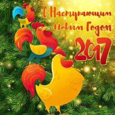 2017 - поздравляю с новым годом красного петуха! | Новогодние открытки,  Открытки своими руками, Открытки