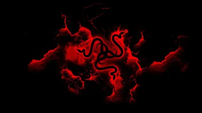 Скачать обои Red, Logo, Razer, Desktop Wallpaper, раздел hi-tech в разрешении  1600x900