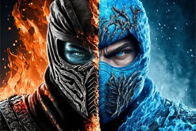 Mortal Kombat. Sub-Zero vs Scorpion | Пикабу