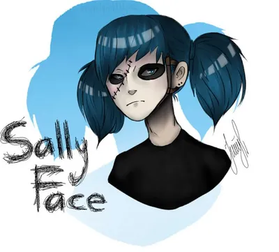 Pin by Оди on Салли фейс | Sally face game, Face icon, Sally man