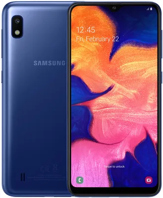 Смартфон Samsung Galaxy A10 32GB Blue - купить по лучшей цене в Алматы |  интернет-магазин Технодом