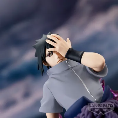 Banpresto Naruto Shippuden Uchiha Sasuke 20th Anniversary Costume 6-in  Statue | GameStop