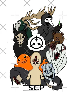 SCP's colored \" Poster for Sale by AmicableApparel | Redbubble