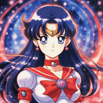 Обои на рабочий стол Sailor Mars / Сейлор Марс из аниме Bishoujo Senshi  Sailor Moon / Красавица-воин Сейлор Мун, by Justine Florentino, обои для  рабочего стола, скачать обои, обои бесплатно