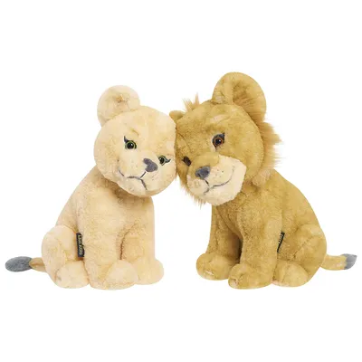 Набор из 2х игрушек Король Лев - Симба и Нала (Lion King Touching Heads  Plush Simba and Nala ) купить в Киеве, Украина - Книгоград