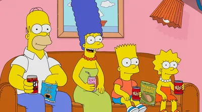 Плакат \"Симпсоны, все песонажи мультфильма, Simpsons\", 40×60см  (ID#774918060), цена: 190 ₴, купить на Prom.ua