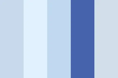 Web light blue Color Palette