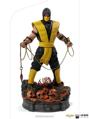 Mortal Kombat Movie 'Scorpion' Sculpture