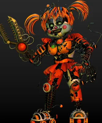 Here's a very old 2d drawing of a fixed scrap baby design I made! This was  created around May 2021 and took 2-3 months to finish! I'm still so very  proud of