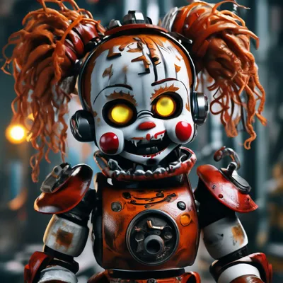 Fnaf sfm Scrap Baby fanart\" Art Board Print for Sale by Kameron-Haru |  Redbubble