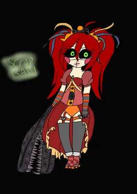 Scrap baby ♡fnaf | Fnaf baby, Fnaf art, Fnaf