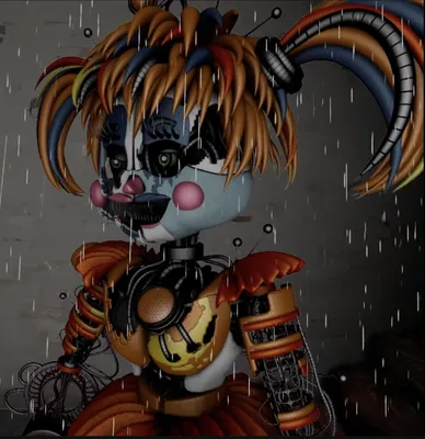 How to draw Scrap Baby (FNAF) - YouTube