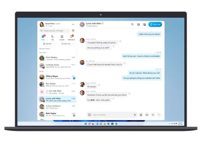 Приложение Lync 2013 обновлено в магазине Windows Phone как Skype для  бизнеса с новым внешним видом и смайликами