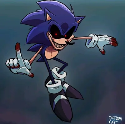 Sonic.exe in a pixar-style animated movie on Craiyon