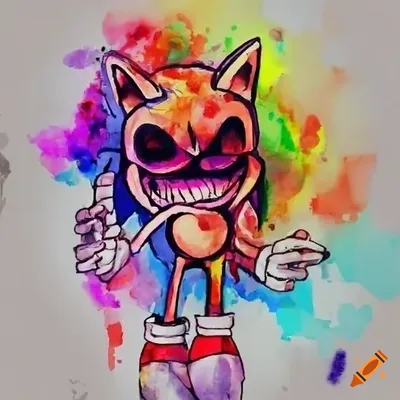 Sonic.EXE\" Pin for Sale by JamesBonomo1102 | Redbubble