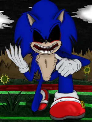 Sonic exe is overall a shitty character from a equally shitty creepypasta.  change my mind : r/SonicTheHedgehog