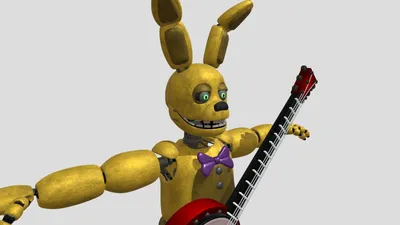 Spring Bonnie (not from Help Wanted) - Download Free 3D model by Captian  Allen (@Allen_Animations) [6992dae]