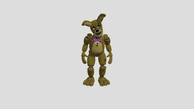 Spring-Bonnie Head (Made by Stridity) - Download Free 3D model by Stridity  (@Stridity) [39884a3]